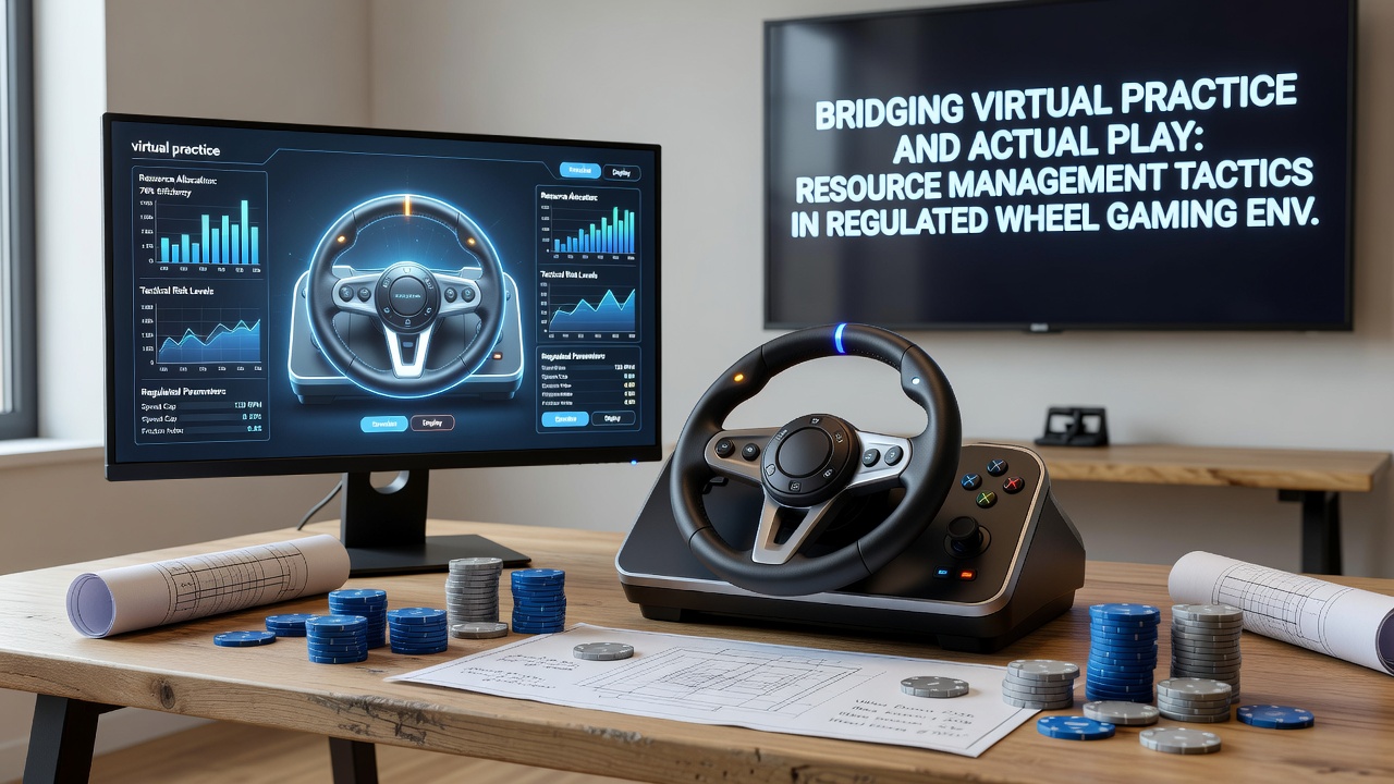 Detailed view of resource tracking tools used in regulated wheel gaming sessions