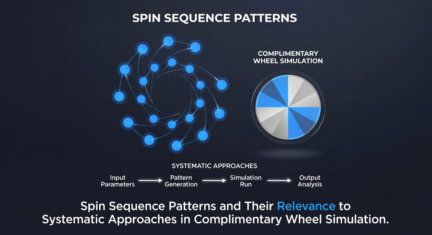 Screenshot of simulation interface displaying color-coded spin history graphs and probability distribution charts